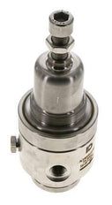 Pressure Regulator G1/4'' 700 l/min 2.0-30.0bar/29-435psi Stainless Steel Gases Liquids
