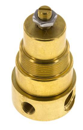 Pressure Regulator G1/4'' 330 l/min 0.1-1.5bar/1-22psi Brass