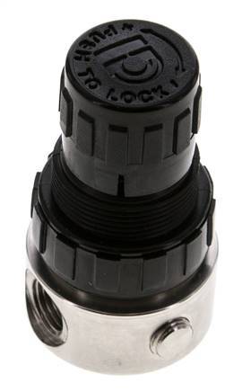 Pressure Regulator G1/4'' 350 l/min 0.5-8.0bar/7-116psi Stainless Steel/POM