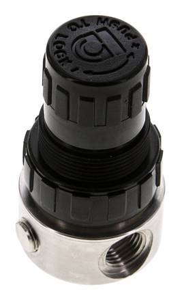 Pressure Regulator G1/4'' 350 l/min 0.5-8.0bar/7-116psi Stainless Steel/POM