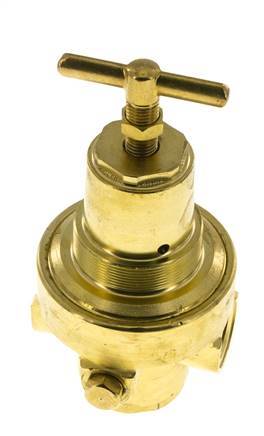Pressure Regulator G1/2'' 1500 l/min 0.1-1.5bar/1-22psi Brass Gases Liquids