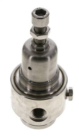 Pressure Regulator G3/8'' 700 l/min 0.5-8.0bar/7-116psi Stainless Steel Aggressive Gasses