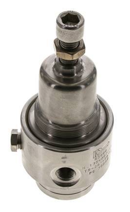 Pressure Regulator G1/4'' 700 l/min 0.1-1.5bar/1-22psi Stainless Steel Aggressive Gasses