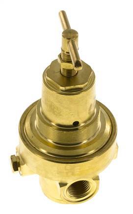 Pressure Regulator G1/2'' 1500 l/min 0.5-8.0bar/7-116psi Brass CO2