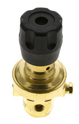 Pressure Regulator G1/4'' 490 l/min 0.5-8.0bar/7-116psi Brass CO2