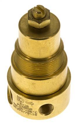 Pressure Regulator G1/4'' 330 l/min 0.1-1.5bar/1-22psi Brass CO2
