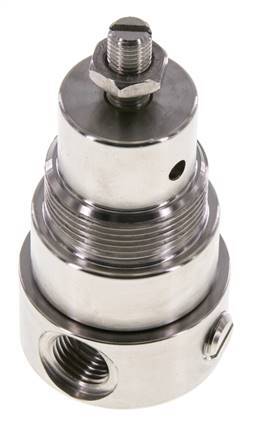 Pressure Regulator G1/4'' 350 l/min 0.2-3.0bar/3-44psi Stainless Steel