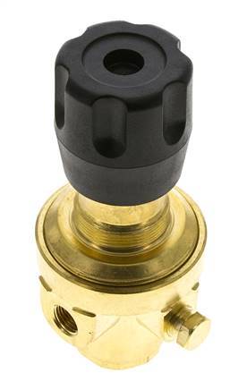 Pressure Regulator G1/4'' 490 l/min 0.2-3.0bar/3-44psi Brass