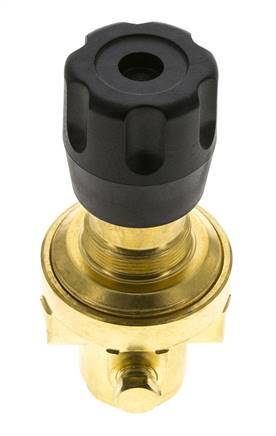 Pressure Regulator G1/4'' 490 l/min 0.2-3.0bar/3-44psi Brass