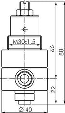 Replacement Diaphragm PTFE/NBR 1/4'' Stainless Steel
