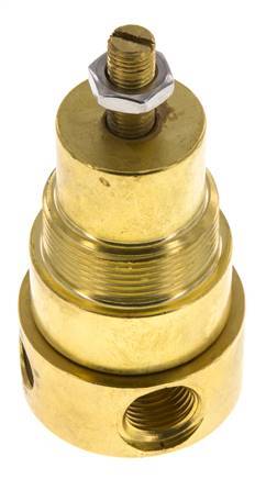Pressure Regulator G1/4'' 330 l/min 0.5-8.0bar/7-116psi Brass Gases Liquids