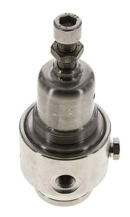 Pressure Regulator G1/4'' 700 l/min 0.1-1.5bar/1-22psi Stainless Steel