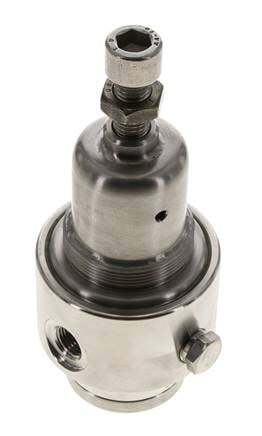 Pressure Regulator G1/4'' 700 l/min 0.1-1.5bar/1-22psi Stainless Steel