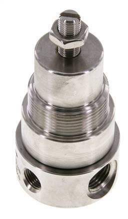 Pressure Regulator G1/4'' 350 l/min 0.2-3.0bar/3-44psi Stainless Steel Gases Liquids