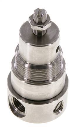 Pressure Regulator G1/4'' 350 l/min 0.2-3.0bar/3-44psi Stainless Steel Gases Liquids