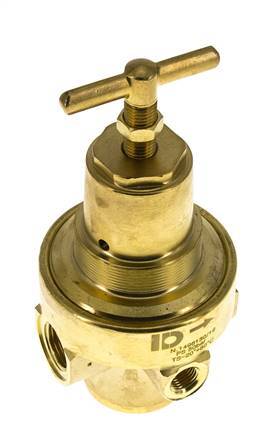 Pressure Regulator G1/2'' 1500 l/min 1.0-15.0bar/14-218psi Brass Gases Liquids