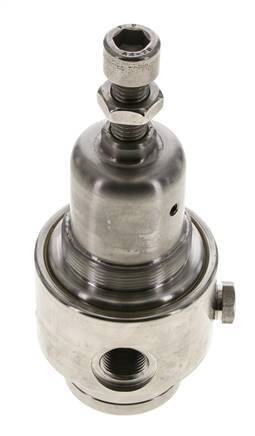 Pressure Regulator G3/8'' 700 l/min 1.0-15.0bar/14-218psi Stainless Steel Gases Liquids