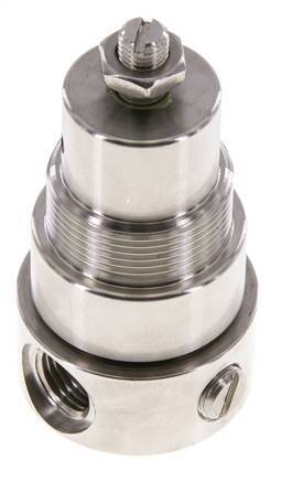 Pressure Regulator G1/4'' 350 l/min 0.5-8.0bar/7-116psi Stainless Steel