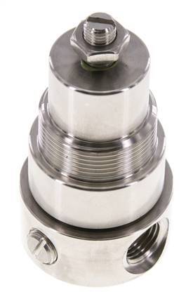 Pressure Regulator G1/4'' 350 l/min 0.5-8.0bar/7-116psi Stainless Steel