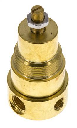 Pressure Regulator G1/4'' 330 l/min 0.1-1.5bar/1-22psi Brass Gases Liquids