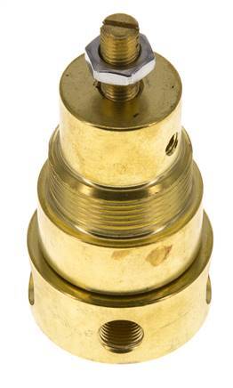Pressure Regulator G1/4'' 330 l/min 0.1-1.5bar/1-22psi Brass Gases Liquids