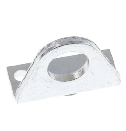 Foot Mount 12 mm 16 mm ISO 6432 Zinc plated steel