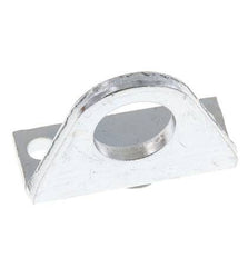 Foot Mount 12 mm 16 mm ISO 6432 Zinc plated steel