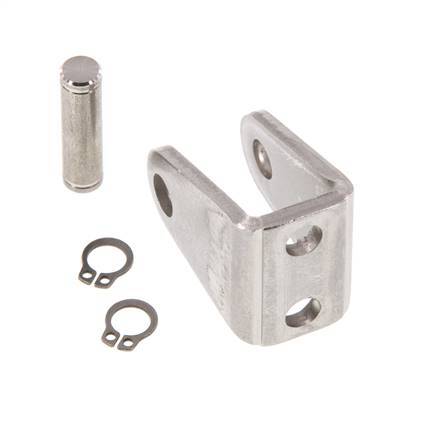 Bearing Block for 12 mm 16 mm ISO 6432 ISO 21287 Cylinder with Pin