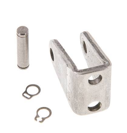 Bearing Block for 8 mm 10 mm ISO 6432 Cylinder with Pin