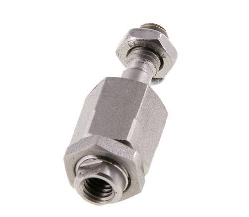 Floating Joint M6 for Cylinder Stainless steel 304 (1.4301)
