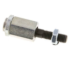 Floating Joint M8 for Cylinder Zinc plated steel