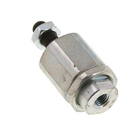 Floating Joint M10 x 1.25 for Cylinder Zinc plated steel