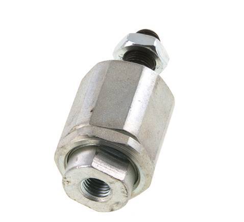 Floating Joint M10 x 1.25 for Cylinder Zinc plated steel