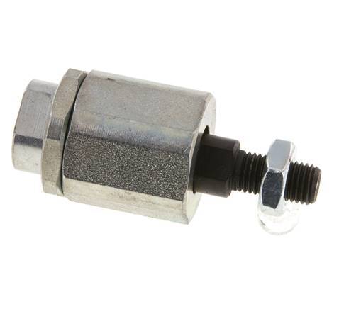 Floating Joint M10 x 1.25 for Cylinder Zinc plated steel