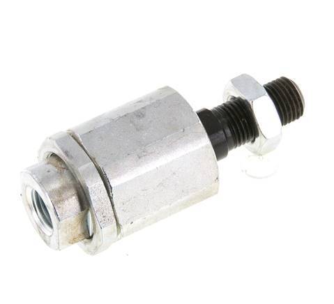 Floating Joint M12 x 1.25 for Cylinder Zinc plated steel