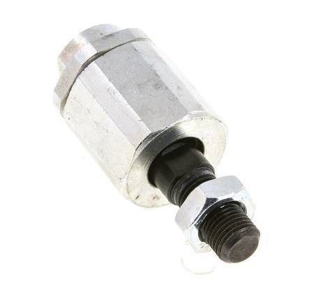 Floating Joint M12 x 1.25 for Cylinder Zinc plated steel