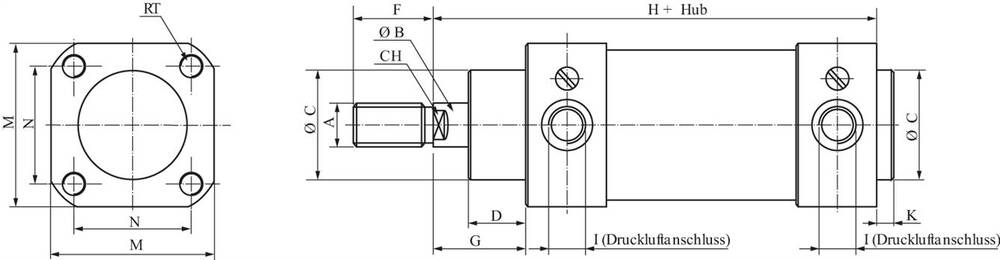 Repair Set for 32 mm EMC ISO 15552 Cylinders