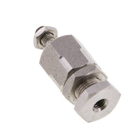 Floating Joint M4 for Cylinder Stainless steel 304 (1.4301)