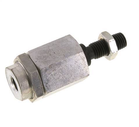 Floating Joint M16 for Cylinder Zinc plated steel