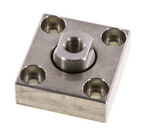 Flexo Coupling with Mounting Plate for 40 mm ISO 15552 ISO 21287 Cylinder