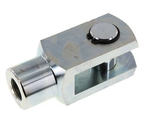 Clevis Rod-end Pin M27 x 2 Zinc plated steel