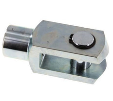 Clevis Rod-end Pin M27 x 2 Zinc plated steel