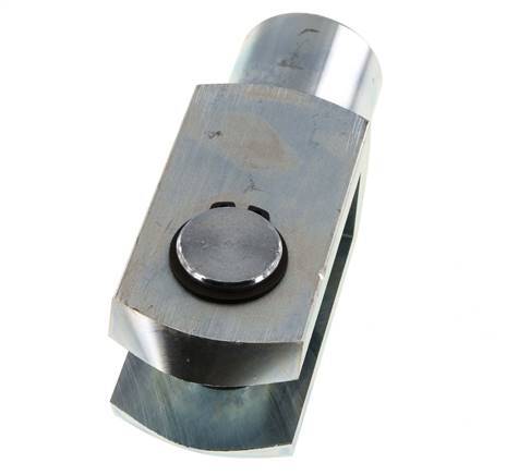 Clevis Rod-end Pin M27 x 2 Zinc plated steel