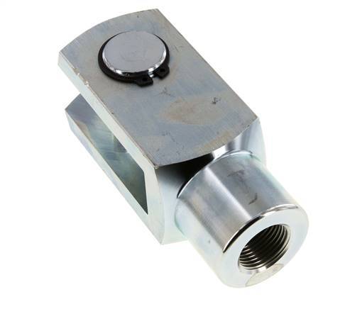 Clevis Rod-end Pin M27 x 2 Zinc plated steel