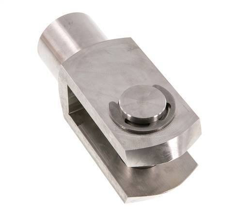 Clevis Rod-end Pin M27 x 2 Stainless steel 303 (1.4305)