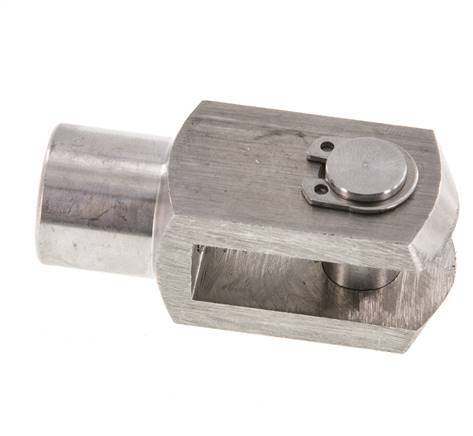 Clevis Rod-end Pin M10 x 1.25 Stainless steel 303 (1.4305)