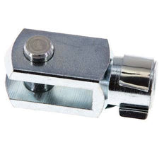 Clevis Rod-end Pin M12 x 1.25 Zinc plated steel