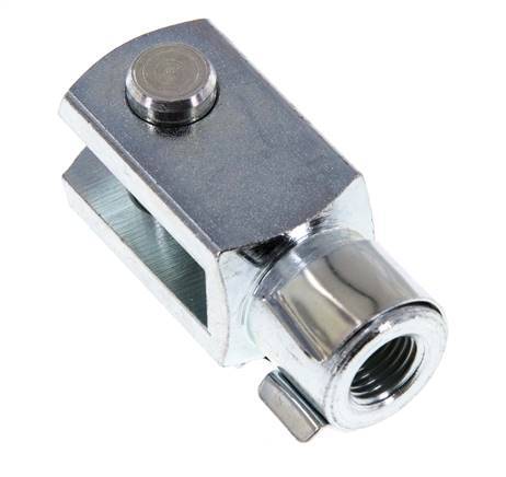 Clevis Rod-end Pin M12 x 1.25 Zinc plated steel