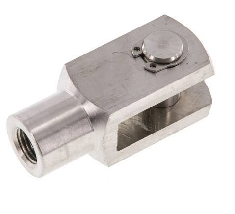 Clevis Rod-end Pin M12 x 1.25 Stainless steel 303 (1.4305)