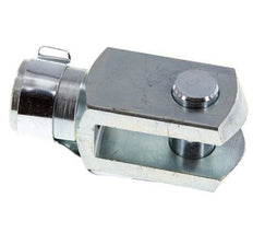 Clevis Rod-end Pin M16 x 1.5 Zinc plated steel